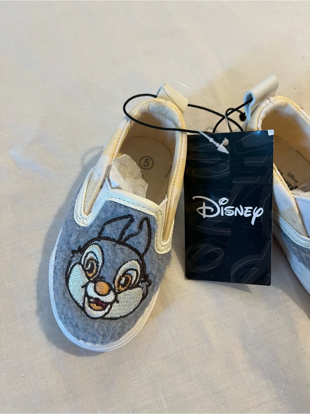 Disney Bambi Toddler Baby Thumper Sneakers Size 5C